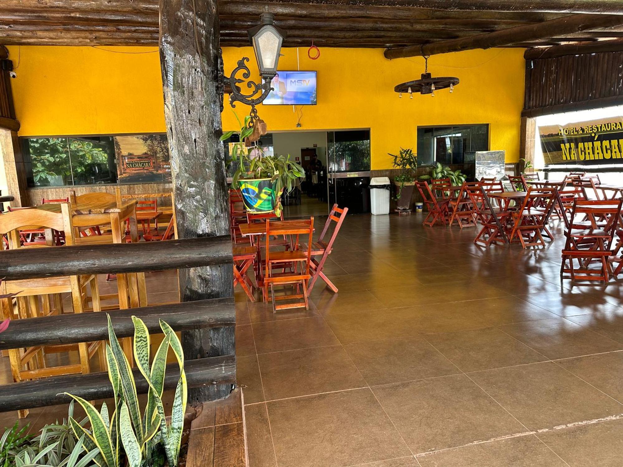 Hotel E Restaurante Na Chacara Dourados Eksteriør billede